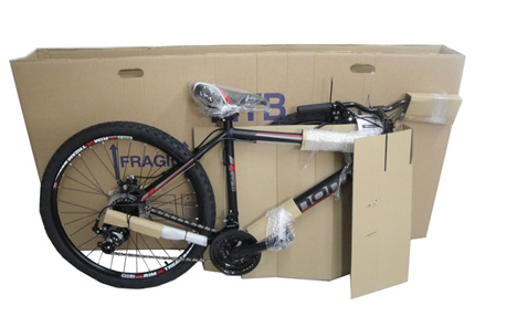 Embalaje de bicicleta de cartón corrugado