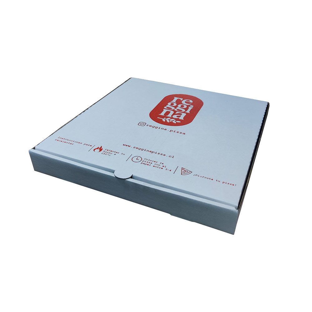 Caja de cartón corrugado para alimentos