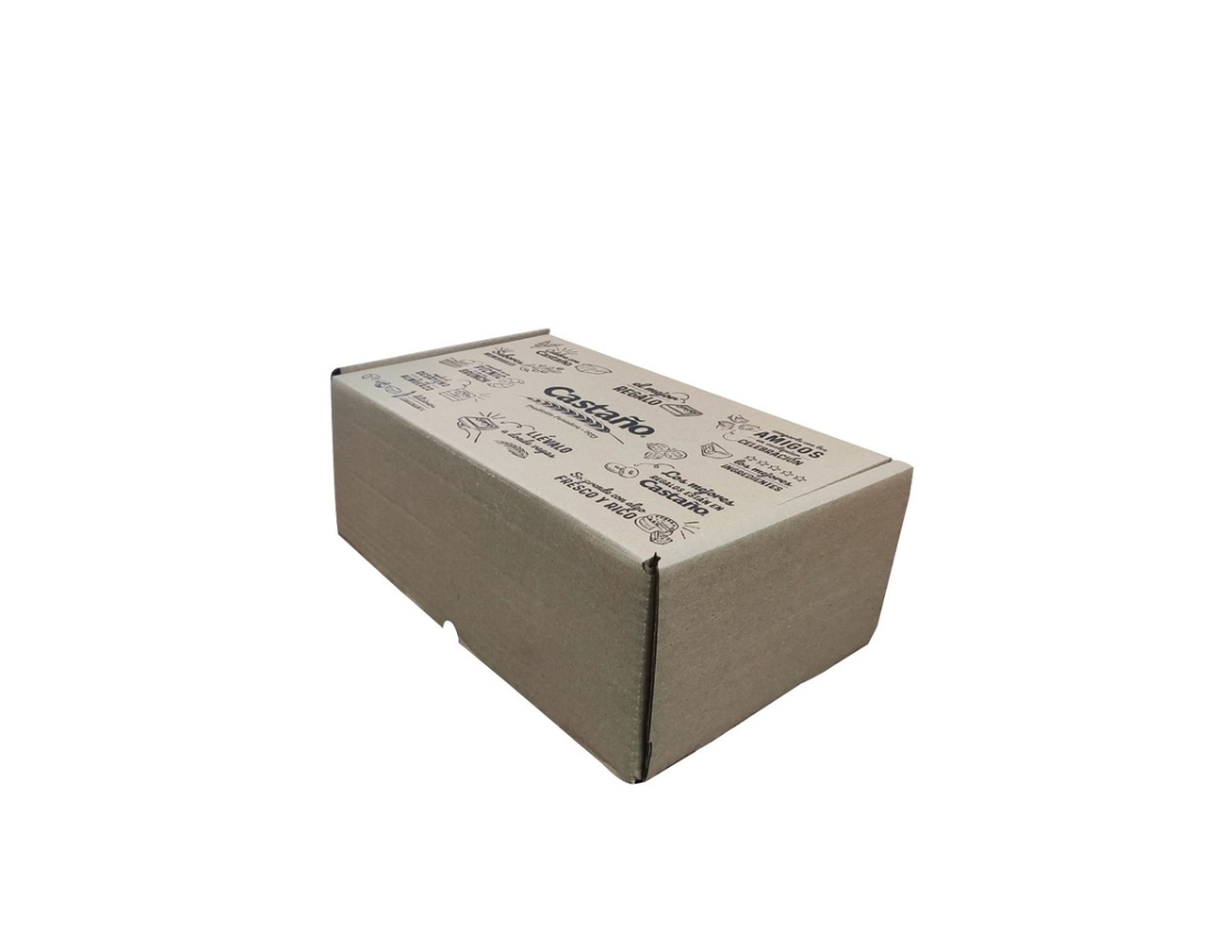 Caja de cartón corrugado impresa por mayor