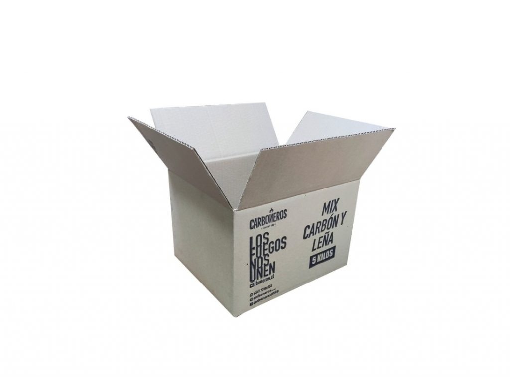 Caja de cartón impresa