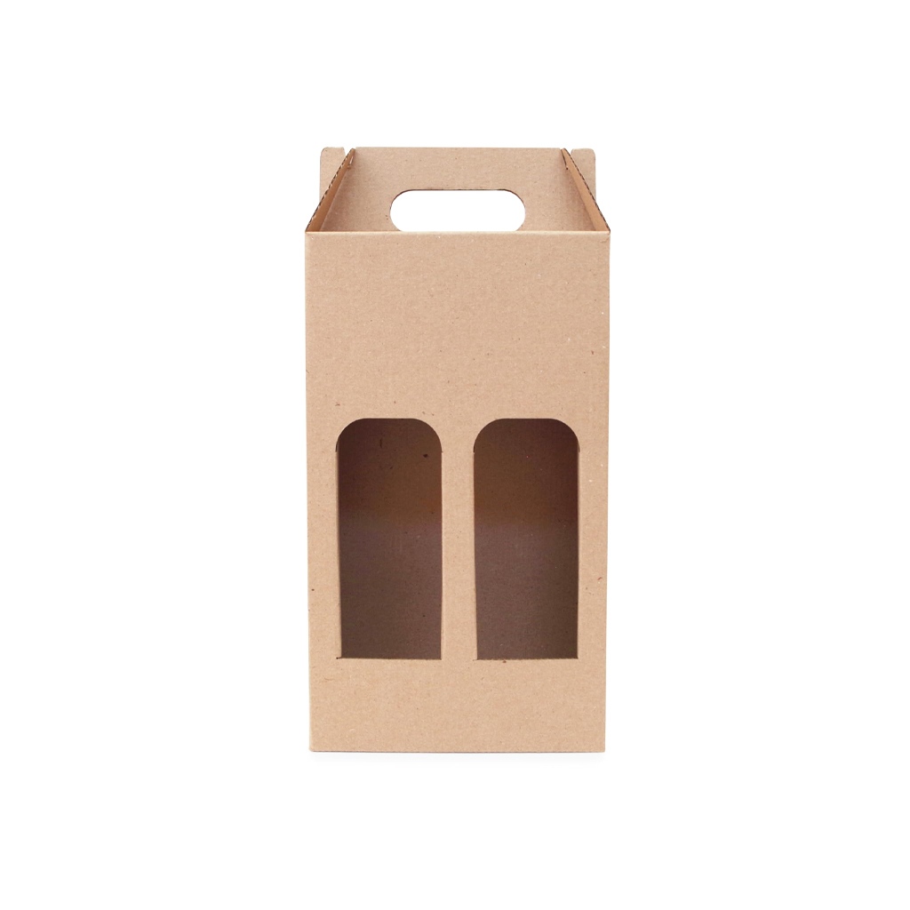 caja de dos botellas para vino