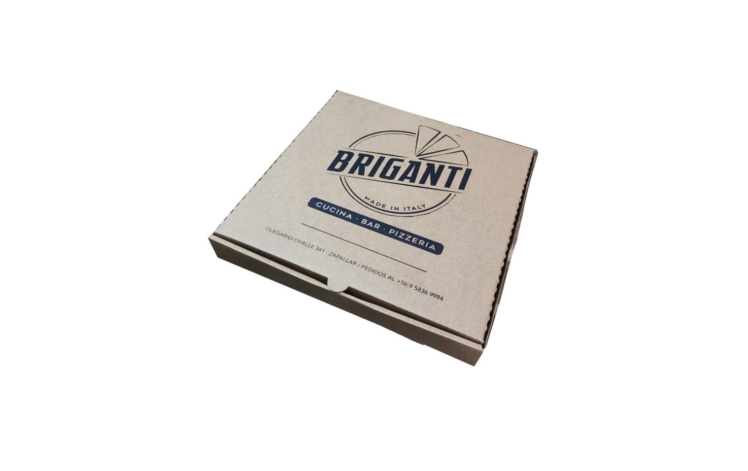 caja de pizza personalizada